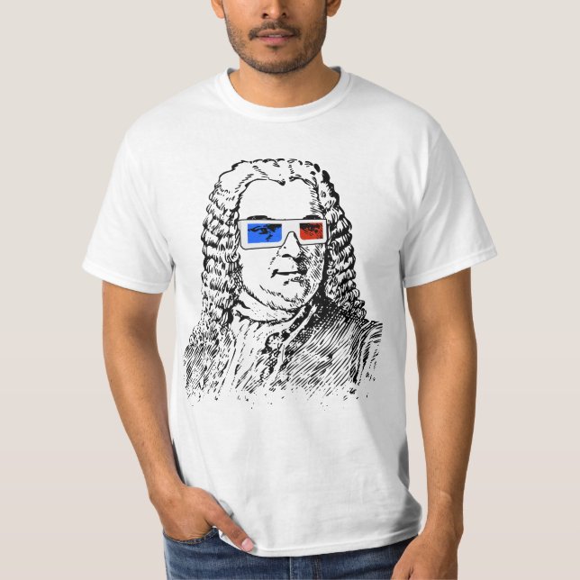 Bach 3d T-Shirt (Vorderseite)