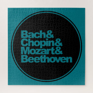 Bach and Chopin and Mozart and Beethoven