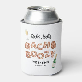 Bach & Boozy Rose Gold Bachelorette Wochenende Dosenkühler