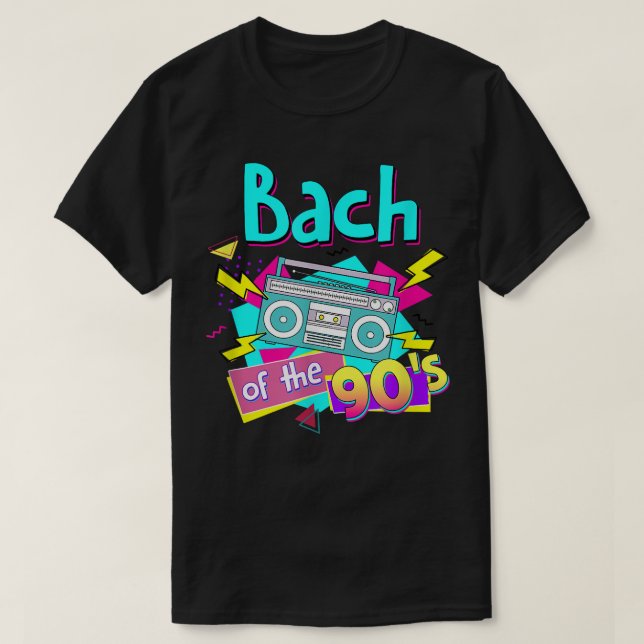 Bach der 90er Jahre Bridesmaids 90er Theme Bachelo T-Shirt (Design vorne)