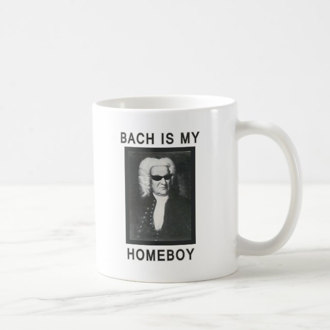 Bach ist mein Homeboy Kaffeetasse (Rechts)