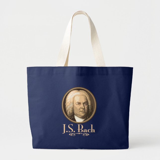 Bach Jumbo Stoffbeutel (Vorne)