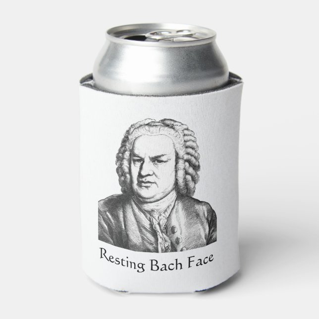 Bach-Klassiker-Komposer Dosenkühler (Kanne Vorderseite)