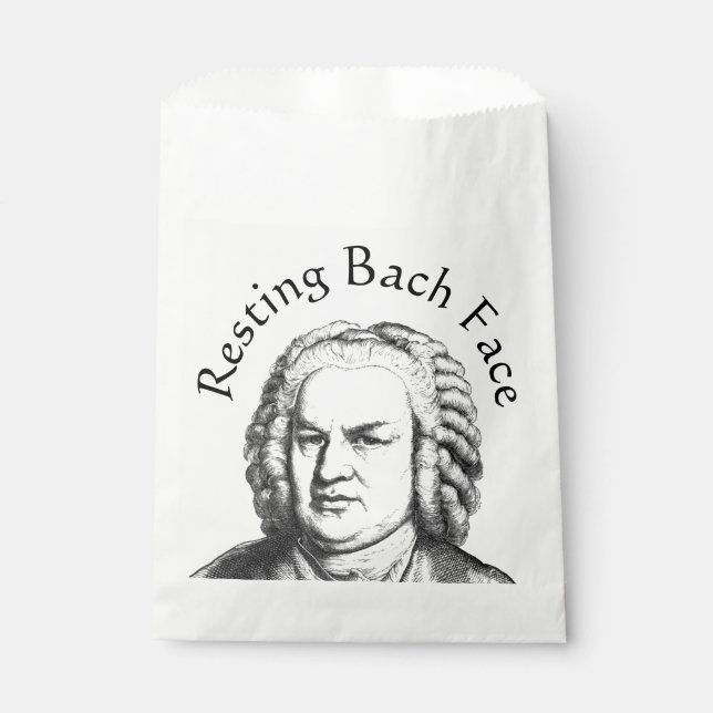 Bach-Klassiker-Komposer Geschenktütchen (Vorderseite)