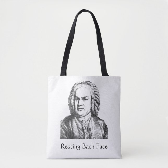Bach-Klassiker-Komposer Tasche (Vorderseite)