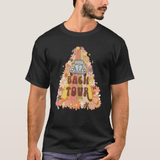 Bach Tour Retro 60s 70s Theme Bridesmaid Bachelore T-Shirt