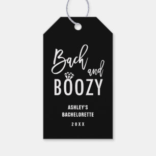 Bach- und Boozy-Junggeselinnen-Abschied-Favoriten Geschenkanhänger