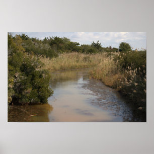 Bach-Wasserlandschafts-Plakat Poster