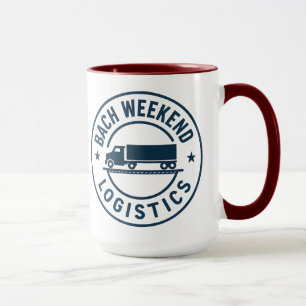 Bach-Wochenende-Logistik Halloween-Geschenke Tasse