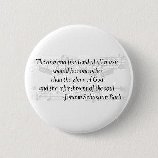 Bach Zitat-Knopf Button