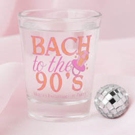 Bach zu den 90er Jahren - Retro-Junggeselinnen-Abs Schnapsglas