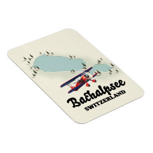 Bachalpsee Schweiz Karte Magnet