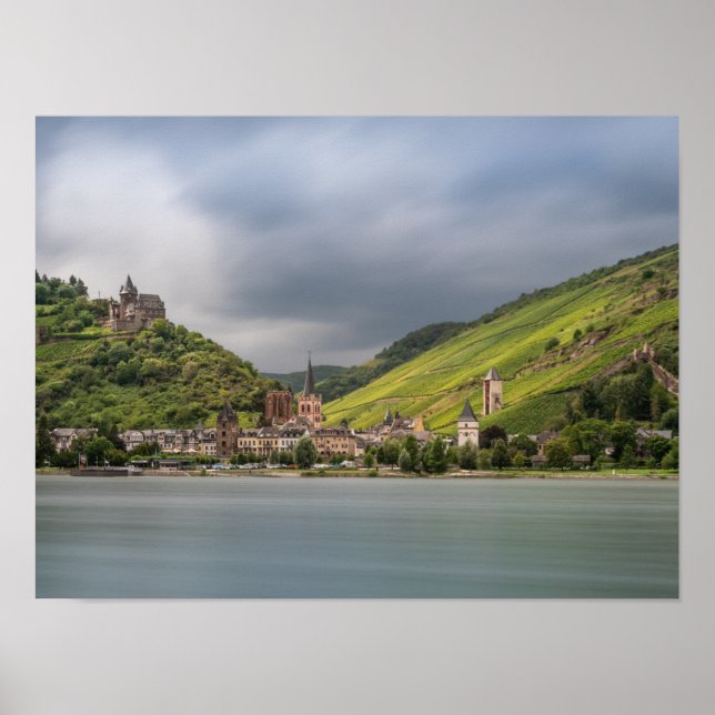 Bacharach am Rhein - Deutschland Poster (Vorne)