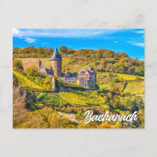Bacharach, am Rhein, Deutschland Postkarte