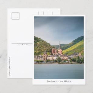 Bacharach am Rhein - Deutschland Postkarte