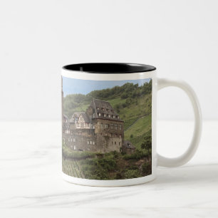 Bacharach, Deutschland, Burg Stahleck, Schloss Zweifarbige Tasse