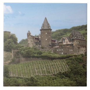 Bacharach, Deutschland, Stahleck Castle, Schloss Fliese