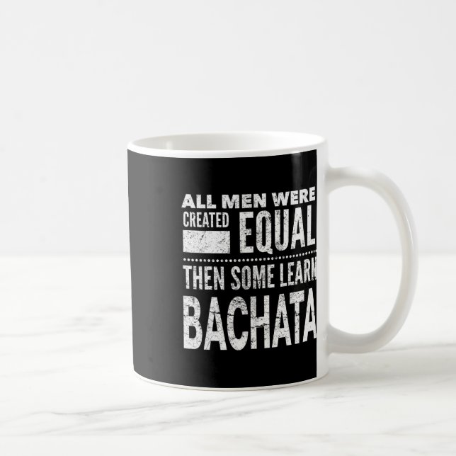 Bachata Dancing Latin Lover Dancers Fun Men Dance Kaffeetasse (Rechts)