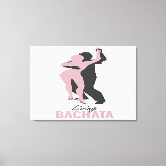 Bachata Leinwanddruck (Vorderseite)