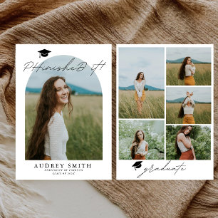 Bachelière PHINISHÉ IT Faire-part de diplôme