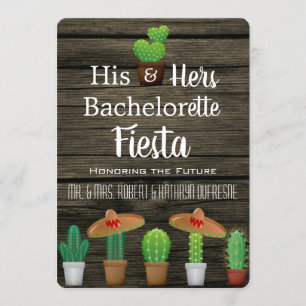Bachelor/Bachelorette Fiesta Einladung