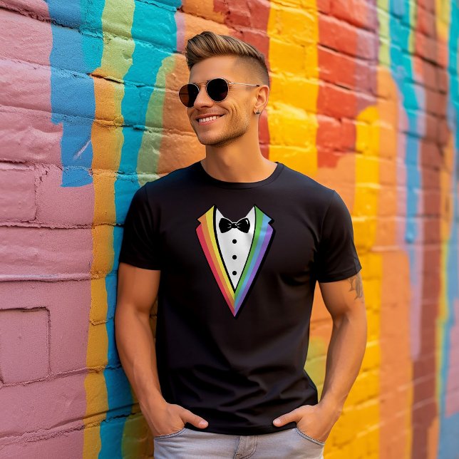 Bachelor Bachelorette Pride Rainbow LGBTQ T-Shirt (Von Creator hochgeladen)