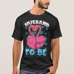 Bachelor Ehemann zu sein' Groom Stag Party Flaming T-Shirt
