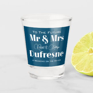 Bachelor/Junggeselinnen-Abschied Personalisiert Bl Schnapsglas