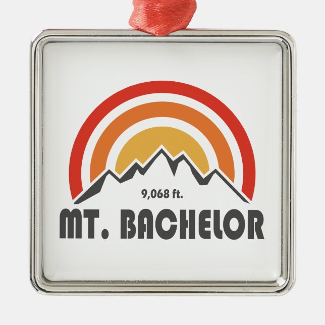 Bachelor Ornament Aus Metall (Vorne)