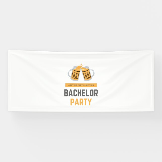 Bachelor-Partei Banner (Horizontal)