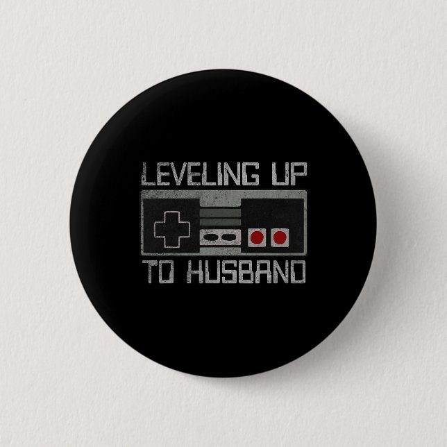 Bachelor Party bis hin zum Ehemänner Button (Vorderseite)