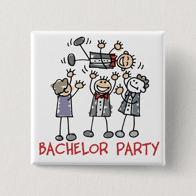 Bachelor Party Button (Vorderseite)