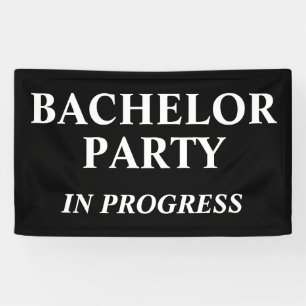 Bachelor Party en cours Bannière