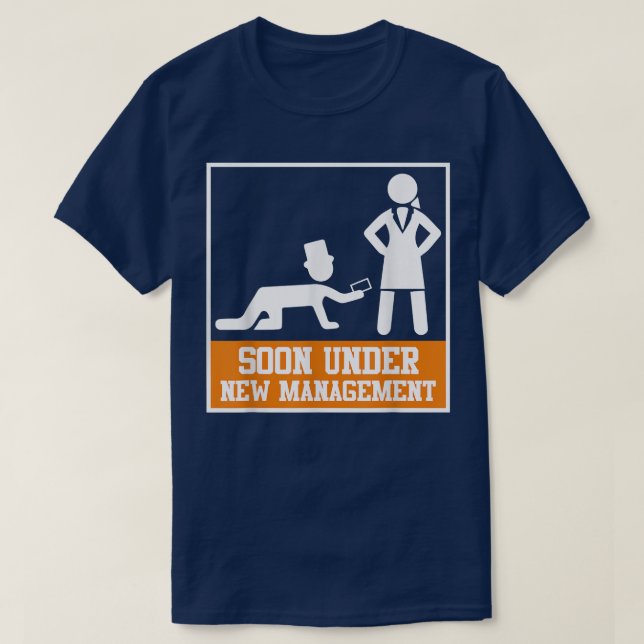 Bachelor-Party für Geschäftsleute Hochzeit T-Shirt (Design vorne)