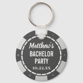 Bachelor Party Gambling Poker Chip Schlüsselanhänger