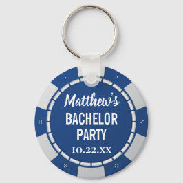 Bachelor Party Gambling Poker Chip Schlüsselanhänger