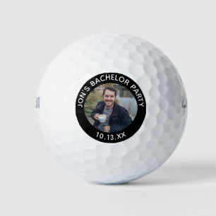 Bachelor Party Gastgeschenk Hochzeit Groom Foto Golfball