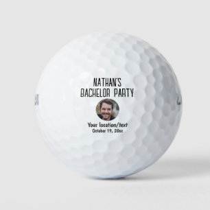 Bachelor Party Gastgeschenk Hochzeit Groom Foto Golfball