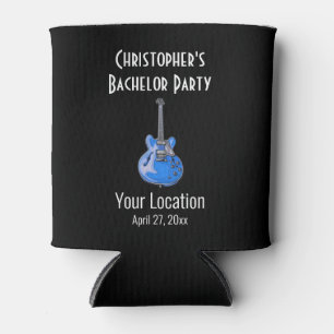 Bachelor Party Gastgeschenk Hochzeit Guitar Dosenkühler