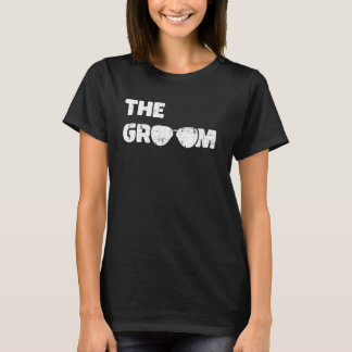 Bachelor Party Groom Sonnenbrille T-Shirt Bachelor