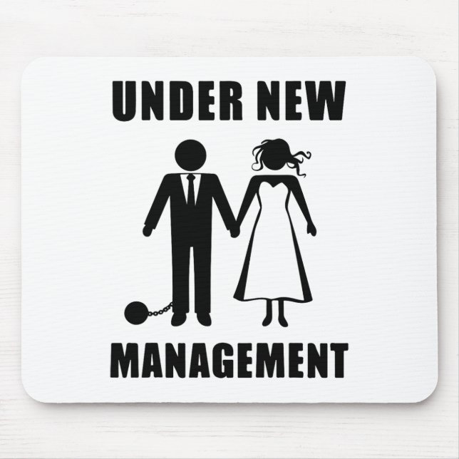 Bachelor Party Groom Stag Do Wedding Funny New Man Mousepad (Vorne)