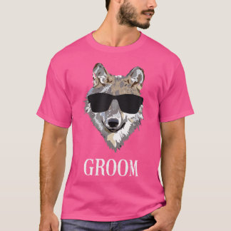 Bachelor Party Groom's Wolf Pack T-Shirt