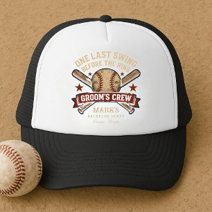 Bachelor-Party im letzten Swing Baseball Truckerkappe