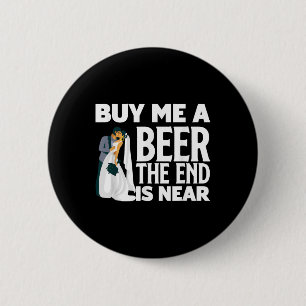 Bachelor Party Junggeselinnen-Abschied Groom Bridg Button