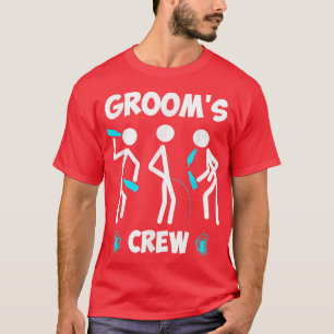 Bachelor Party Men Team Hochzeit115 T-Shirt