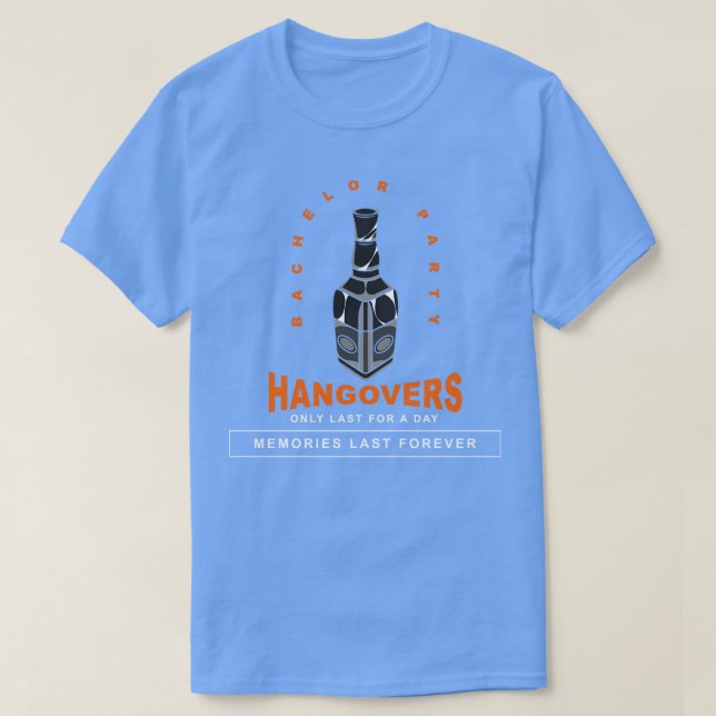 Bachelor Party mit Stil T-Shirt (Design vorne)