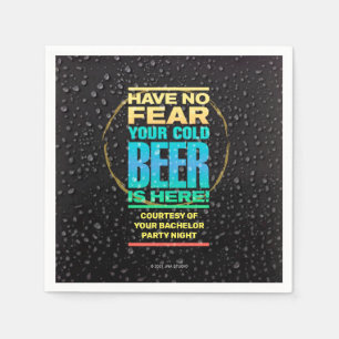 Bachelor Party Paper Napkin Serviette