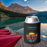 Bachelor Party Retro Sun Black Dosenkühler<br><div class="desc">Bachelor Party Retro Sun Black Can Cooler Personalisiert Can Coolers sind die perfekte Halterungen für Ihre Freunde, um sich an Ihren besonderen Tag zu erinnern. Herzlich willkommen zu einer lustigen und unvergesslichen Junggesellen-Party! Fügen Sie diesem Design Ihre benutzerdefinierte Formulierung hinzu, indem Sie die "Diese Vorlage bearbeiten"-Felder auf der rechten Seite...</div>