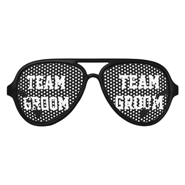Bachelor-Party-Schattierungen Sonnenbrille (Vorderseite)