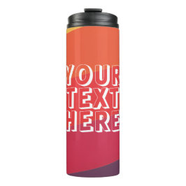 Bachelor Party Scramble Golf Dad Retro Sunset Add Thermosbecher